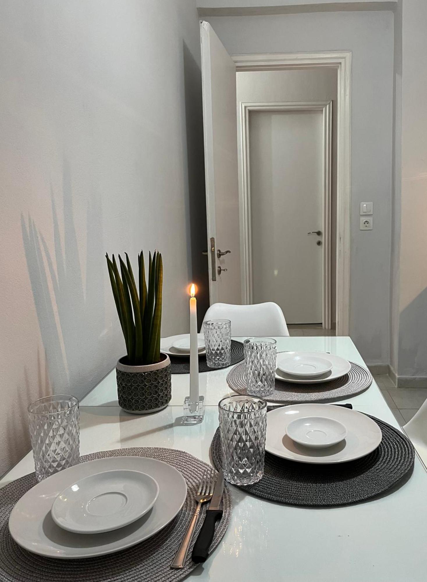 Papadatos Apts With Amazing View - 5Mins From The Beach Kontogialos 외부 사진